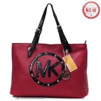 michael kors groot logo medium rood bakken Handtassen Replica 83xkf483